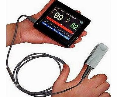 Healthcare4all Contec Touch Screen Finger Probe Pulse Oximeter PM-60A   Integral SD Card Reader