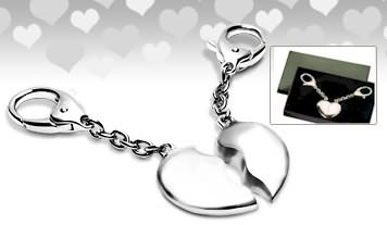 Heart Key Rings