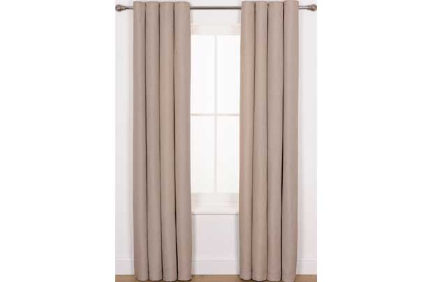 heart of house Hudson Textured Curtains