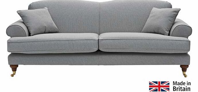 heart of house Sherbourne Fabric Large Sofa - Grey