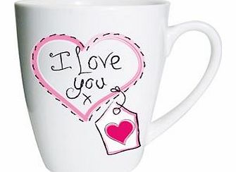 Heart Stitch I Love You Small Latte