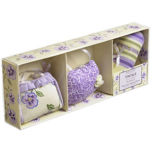 Heathcote and Ivory Scented Purses- Vintage Primrose- Pack of 3