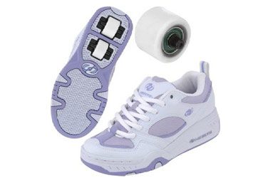 heelys Fizz White/Violet Size 6