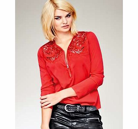 Heine Lace Detailed Blouse