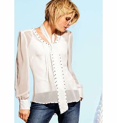 Stud Detailed Blouse