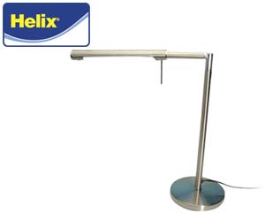Helix halogen desk lamp