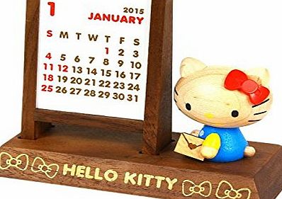 Hello Kitty 2015 Desk Calendar: Natural Wood
