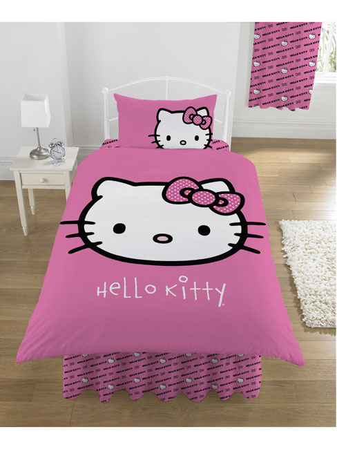 Hello Kitty Curtains Bows Design 72