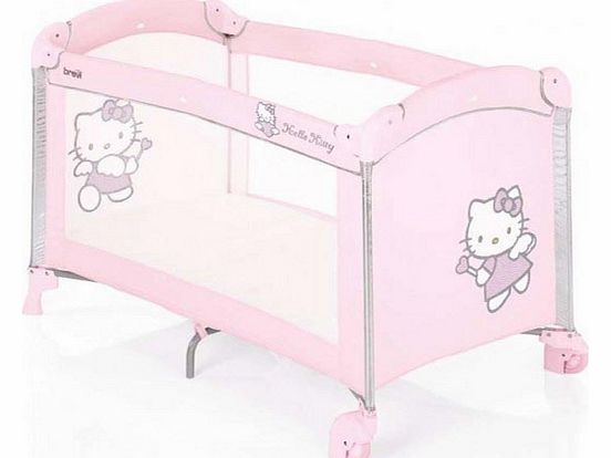 DOLCE NANNA PLUS TRAVEL COT HELLO KITTY PINK