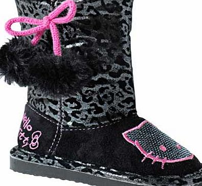 Hello Kitty Girls Pink Boots - Size 9