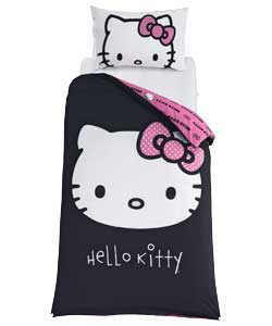 Hello Kitty Graphic Duvet Cover Set - Double