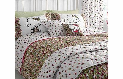 Hello Kitty  Liberty Art Strawberry Fields Bedding Bedding Set Double