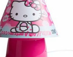 Hello Kitty Pink Printed Desk Lamp
