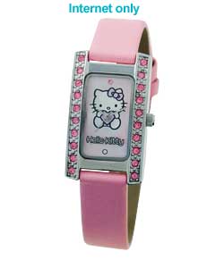 Watch with Pink Strap