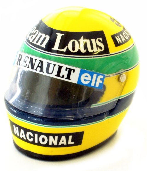 Helmets 1:8 Model Bell Senna 1986 Helmet