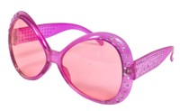 Glasses Pink with Diamante