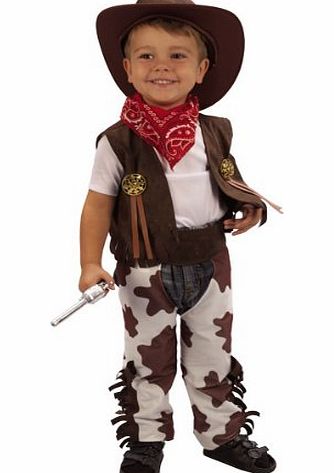 Henbrandt Cowboy Toddler Fancy Dress Costume age 2-4