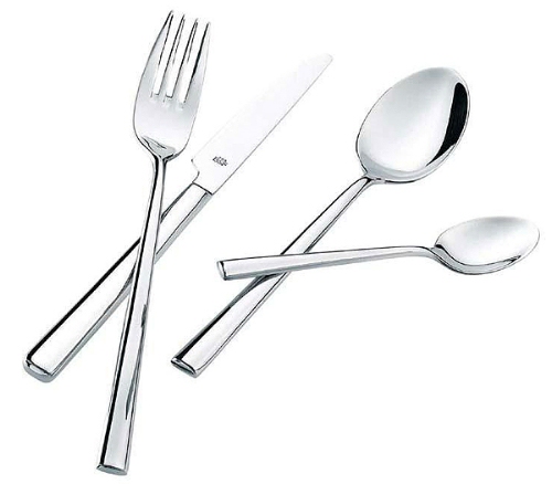 Quest Polished 44 Piece Boxed Cutlery Set