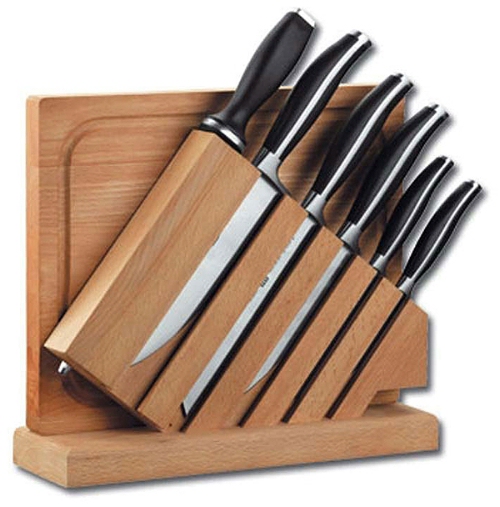 Twin Cuisine 8 Knife block-board set