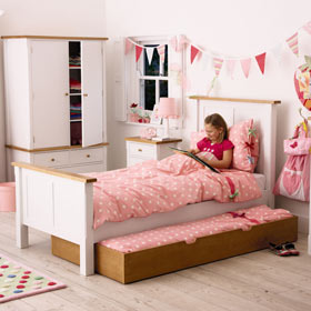 henley Frame Bed and Truckle Bed