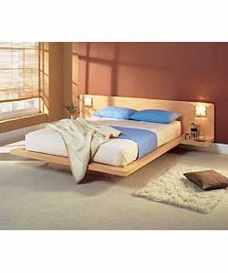 King Size Bedstead with Pillow Top Mattress