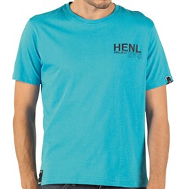 Mens Total Small Logo T-Shirt Turquoise