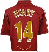 Nike Arsenal home (Henry 14) 05/06