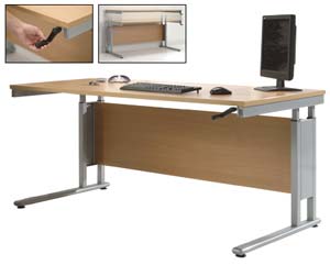 Hera height adjustable desks
