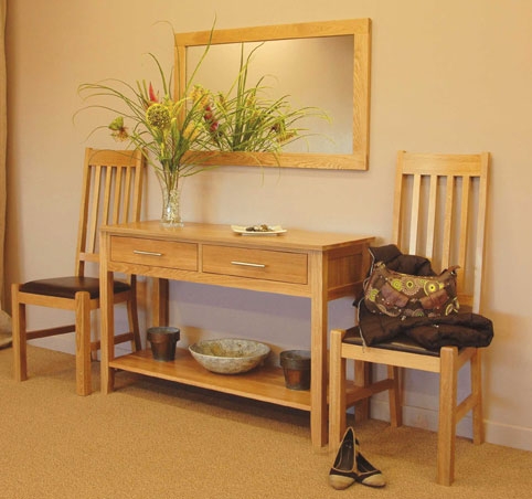 Hereford Oak Console Table