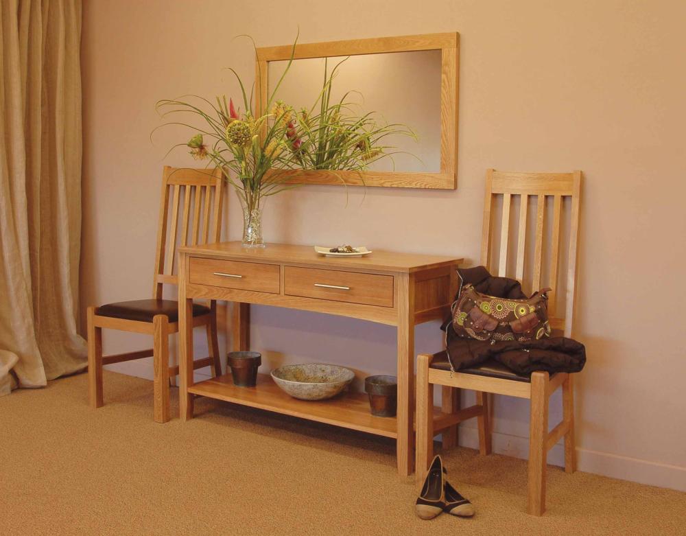 hereford Oak Hall Console Table