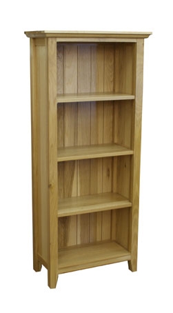 Rustic Oak 4ft 6in x 2ft Bookcase