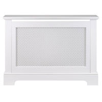 Heritage Radiator Cabinet- White Lacquered Medium Size 1198x900mm
