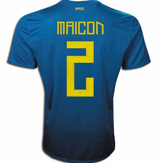 Hero Shirts Nike 2011-12 Brazil Nike Away Shirt (Maicon 2)