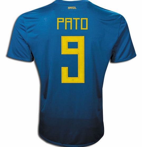 Hero Shirts Nike 2011-12 Brazil Nike Away Shirt (Pato 9)