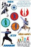 Heroes For Kids Clone Wars Sticker Sheets x8 pack