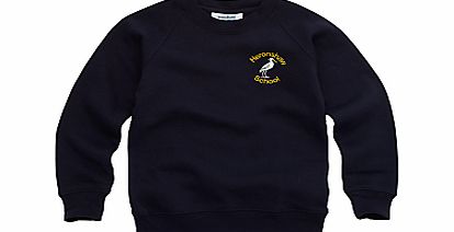 Heronshaw School Unisex Sweatshirt, Navy