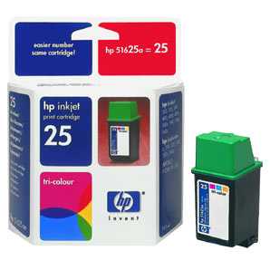 Hewlett Packard 51625A OEM Colour Cartridge