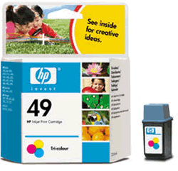 Hewlett Packard 51649A OEM Colour Inkjet Cartridge
