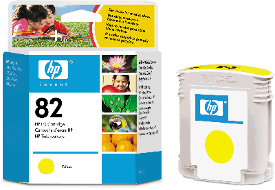 Hewlett Packard C4913A OEM Yellow Inkjet Cartridge