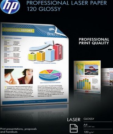 HP CG964A Professional Glossy Photo Paper A4 210x297mm 120 g/m2 (250 Sheets)