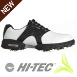 Hi-Tec CDT Power Golf Shoes White/Black/Silver