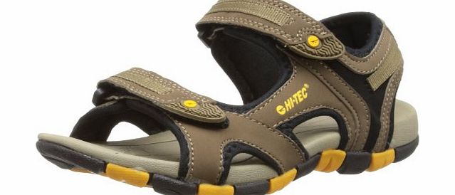 Hi-Tec Gt Strap Jr, Unisex Kids Ankle Strap Sandals, Brown (Smokey Brown/Taupe/Gold 041), UK child 10 Child UK (29 EU)