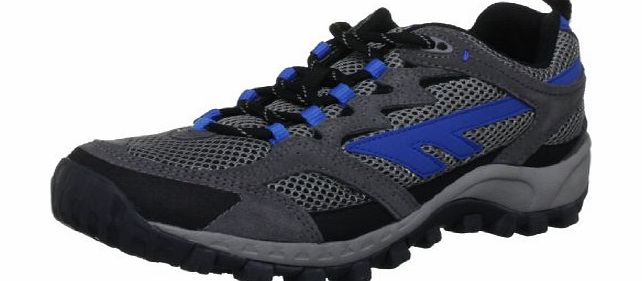 Hi-Tec Mens Trail Blazer Charcoal/Blue/Black Fashion Trainer O002324/052/01 9 UK, 43 EU, 10 US
