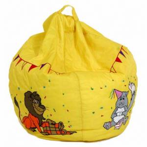 Hibba Purrfect Cats bean bag - yellow party
