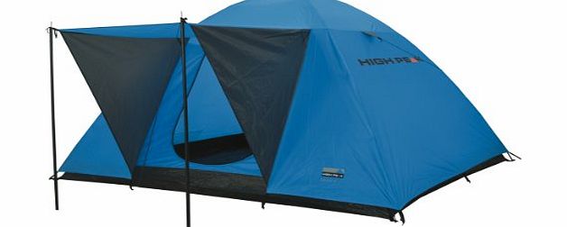 High Peak Texel 3 Tent - Blue/Dark Grey, One Size