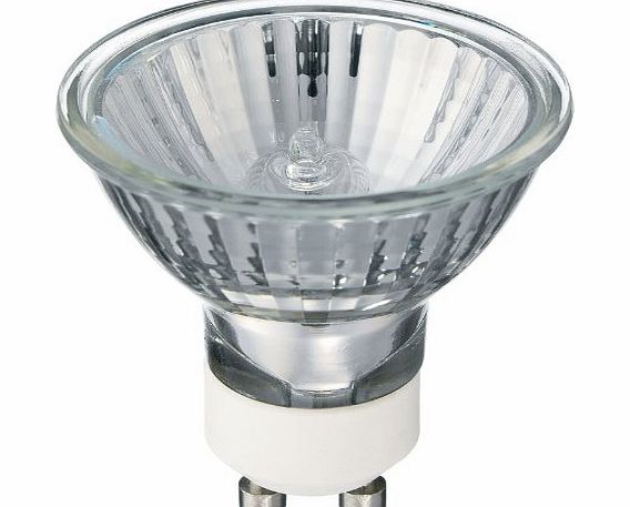 High quality Pack of 10 - 50w GU10 Halogen Reflector Spotlight Bulbs