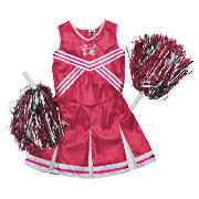 Pink Metallic Cheerleader