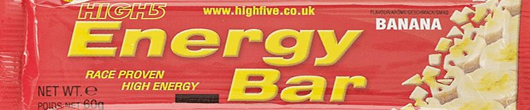 High5 Energy Bar Banana 25 x 60g - 25 x 60g 098110