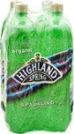 Highland Spring Sparkling Natural Mineral Water (4x1.5L)