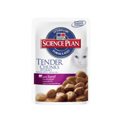 Feline Adult Tender Chunks In Gravy Pouch 100g